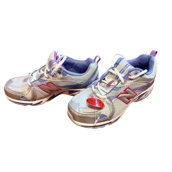 New Balance Shoes - New Balance 545 Womens Size 5W Silver purple Pink Running Shoes KJ545SBY NEW